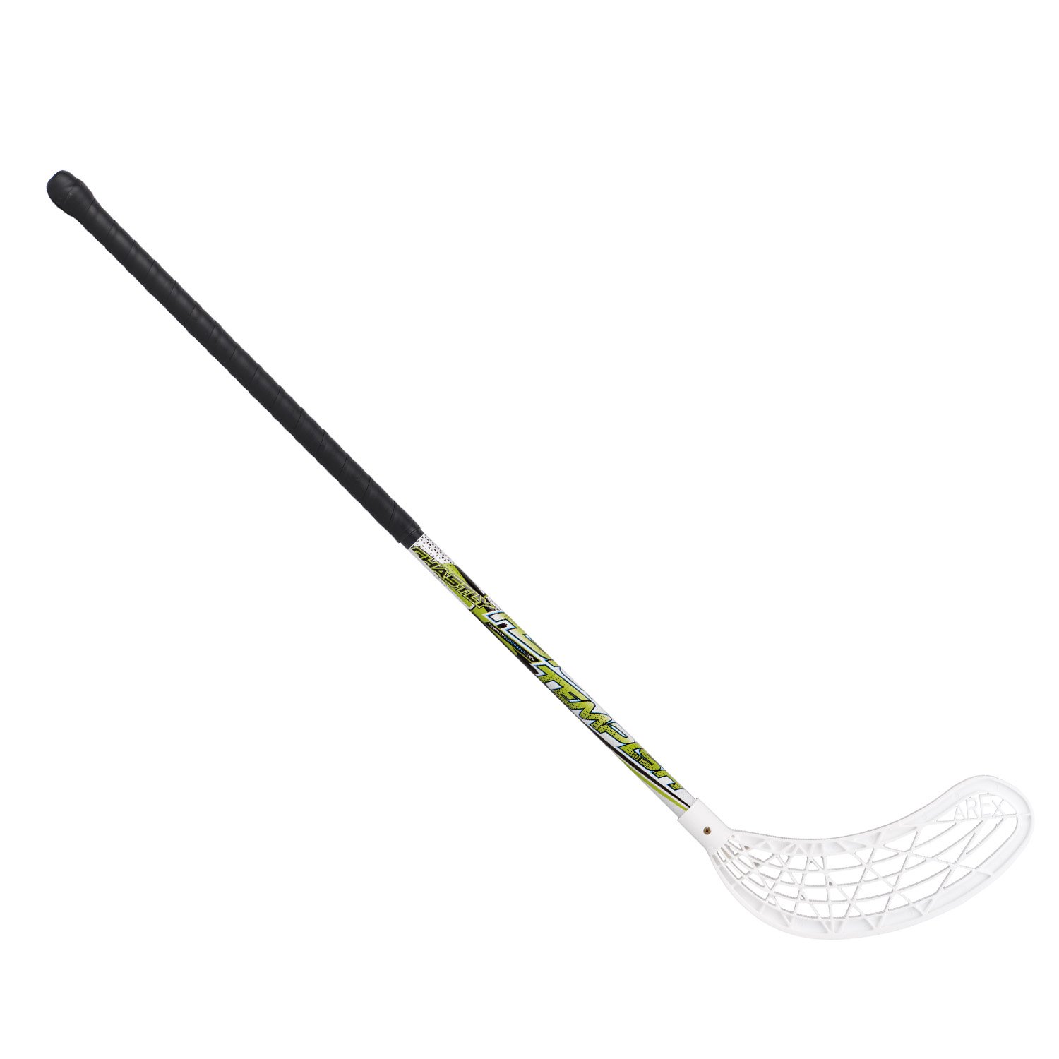 TEMPISH Floorball Schläger GHASTLY 2 - Flex 34 - schwarz/weiß - Jr. 65 cm – straight