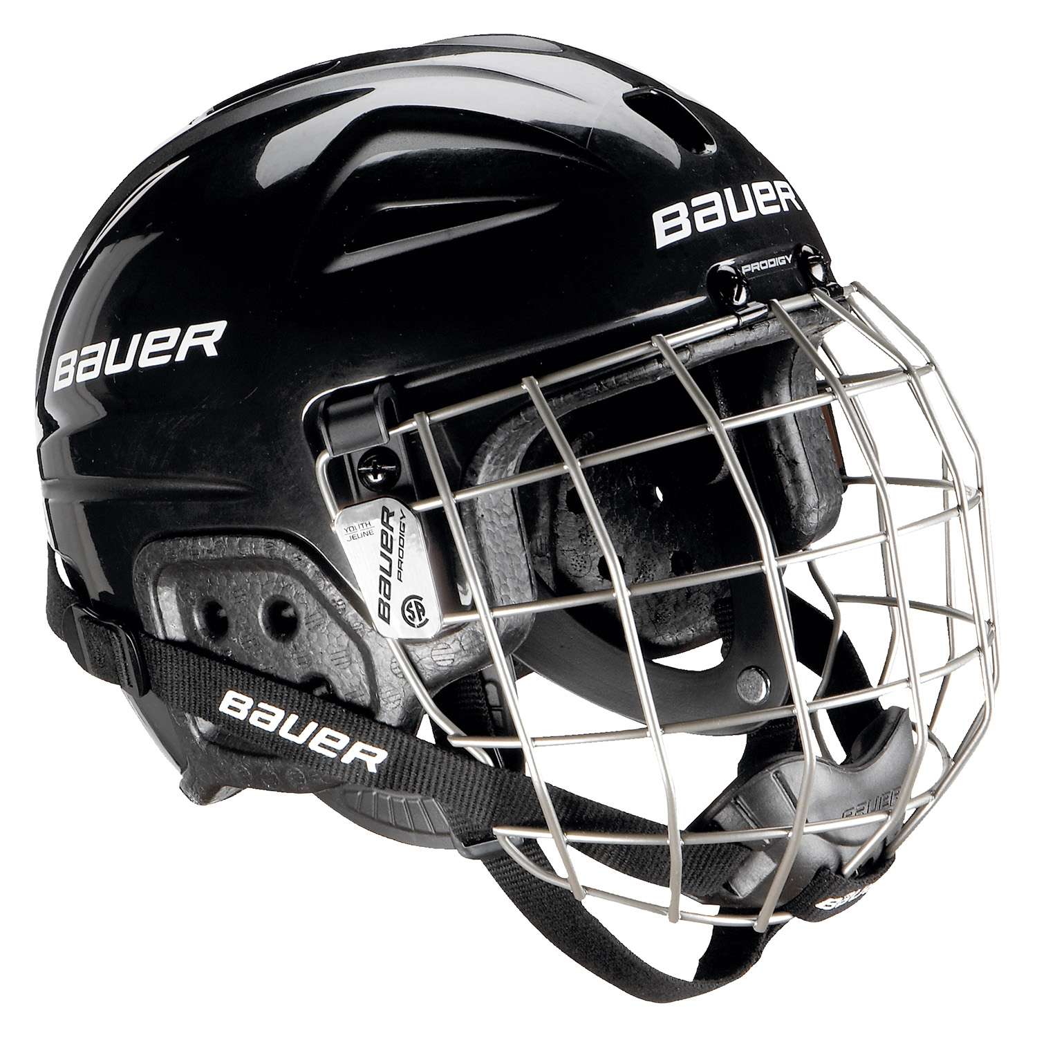 BAUER Helm mit Gitter "LIL SPORT" blk – Stück