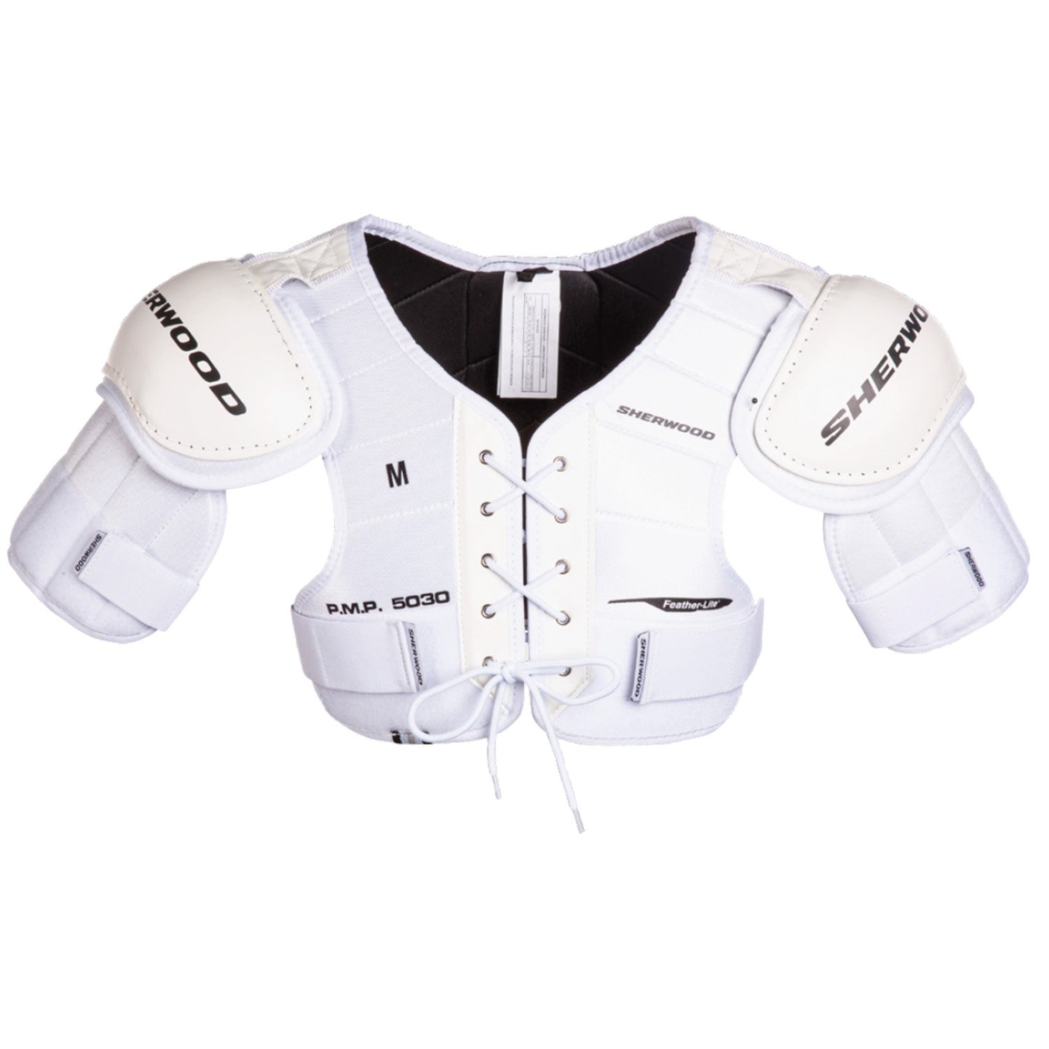 SHER-WOOD Schulterschutz 5030 Traditional - Sr. wht – S