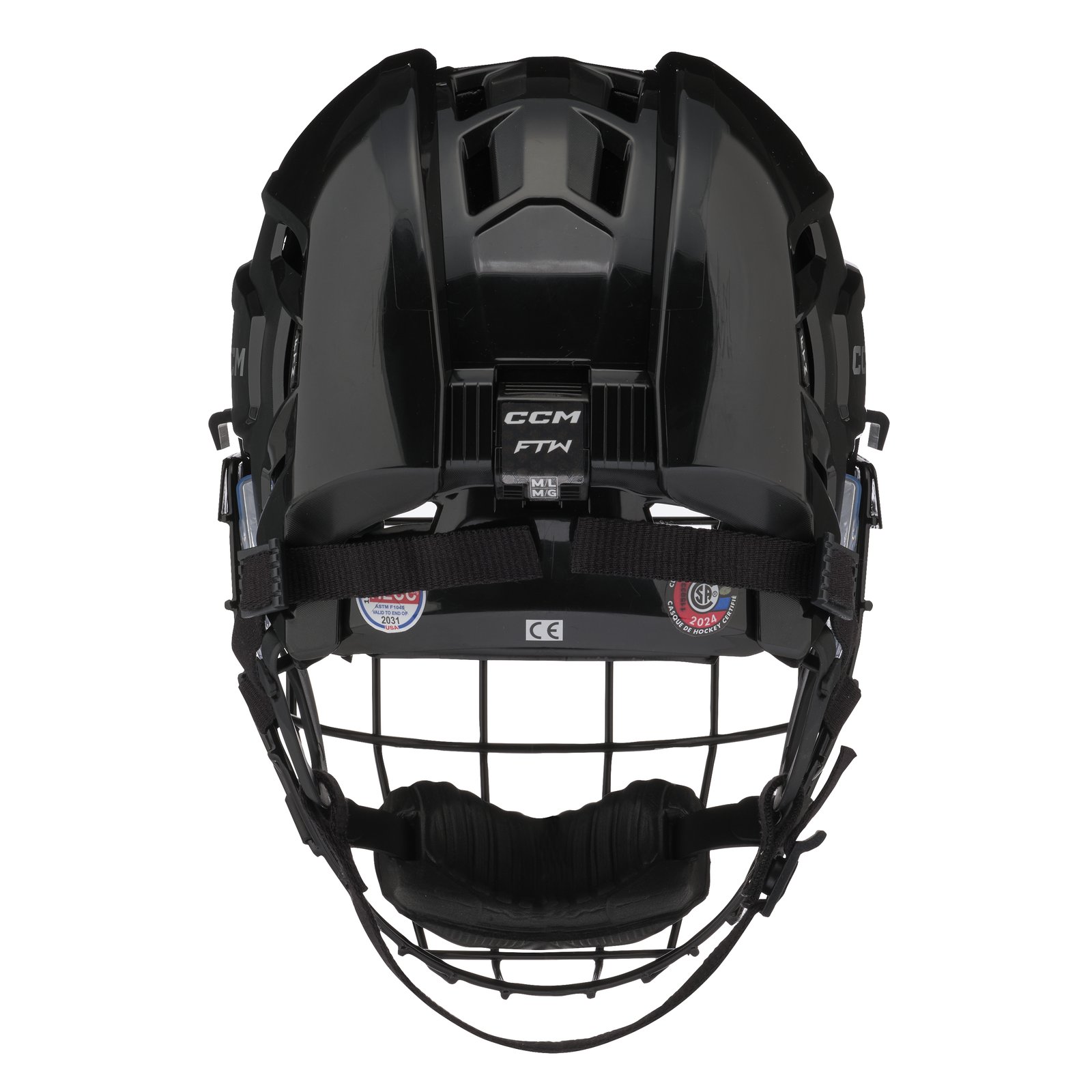 CCM Helm Gitter Combo FTW COMBO HELMET SR DGN M/L